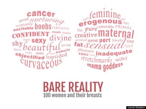 100 Women bare all to show the reality of breasts